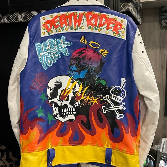 Rebel Jacket Rare / Vintage Fuel Your Passion Size M R3bel - Picture 3 of 11